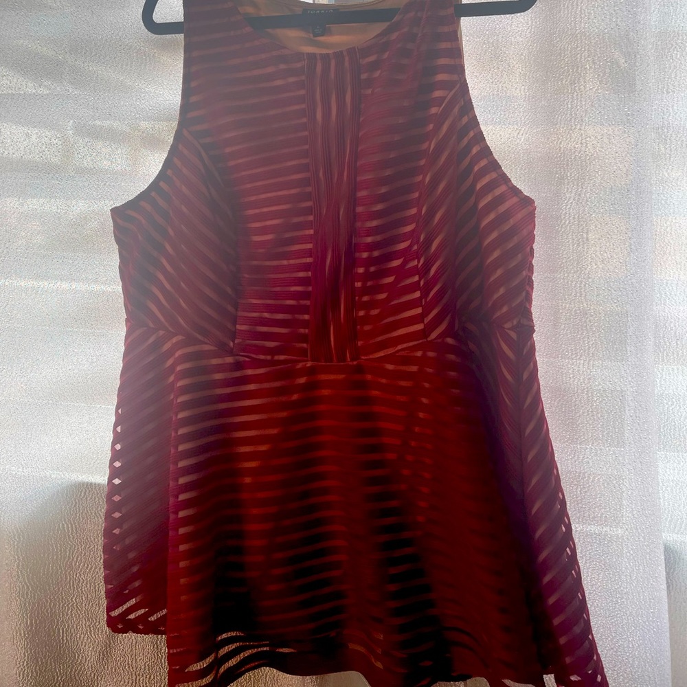 Elegant Torrid Top 2x Never Used